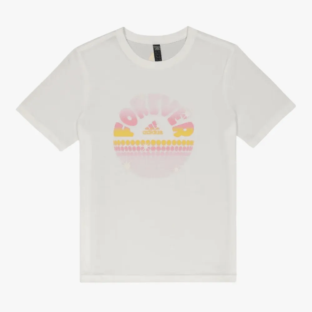 adidas Girls Glam Short Sleeve Tee