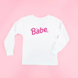 Babe (Barbie Party) - Long Sleeve Child Shirt