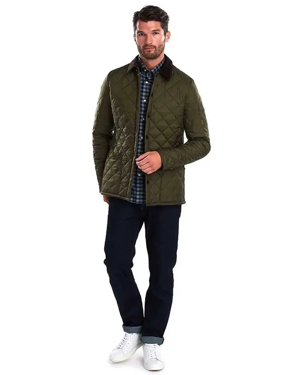 BARBOUR Men's Heritage Liddesdale Quilted Jacket - Olive