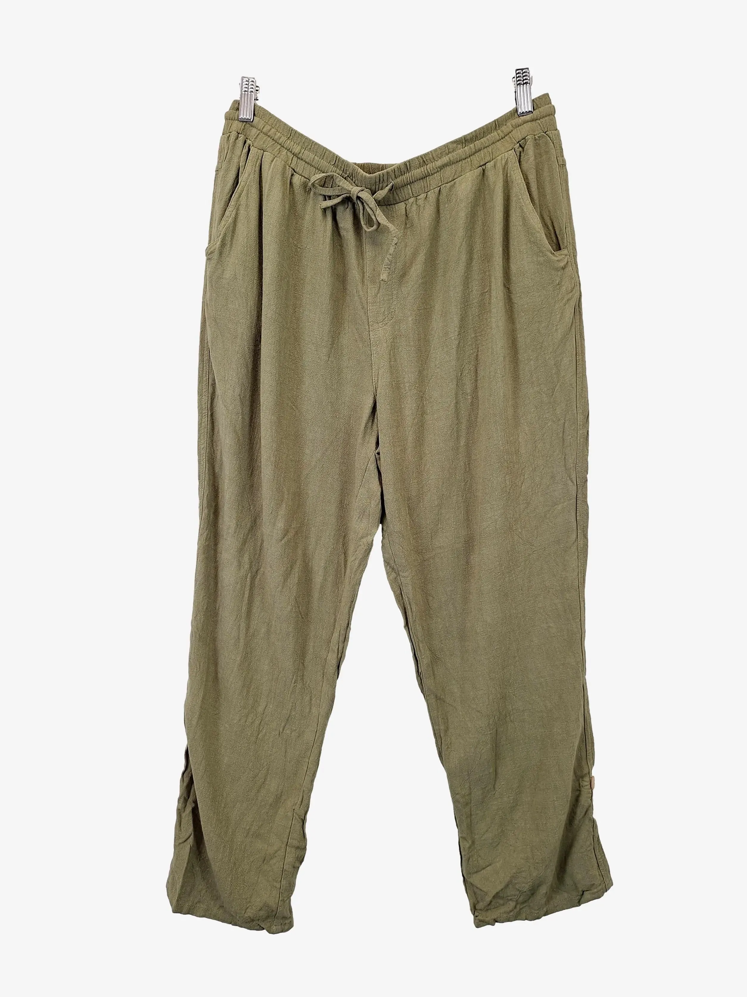 Betty Basics Olive Relaxed Safari Pants Size 16