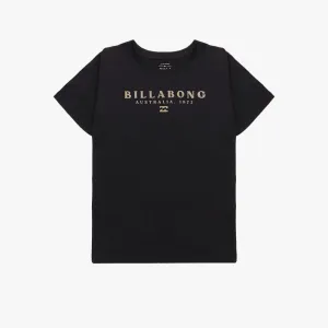 Billabong Girls Down Under Short Sleeve Tee Anthacite