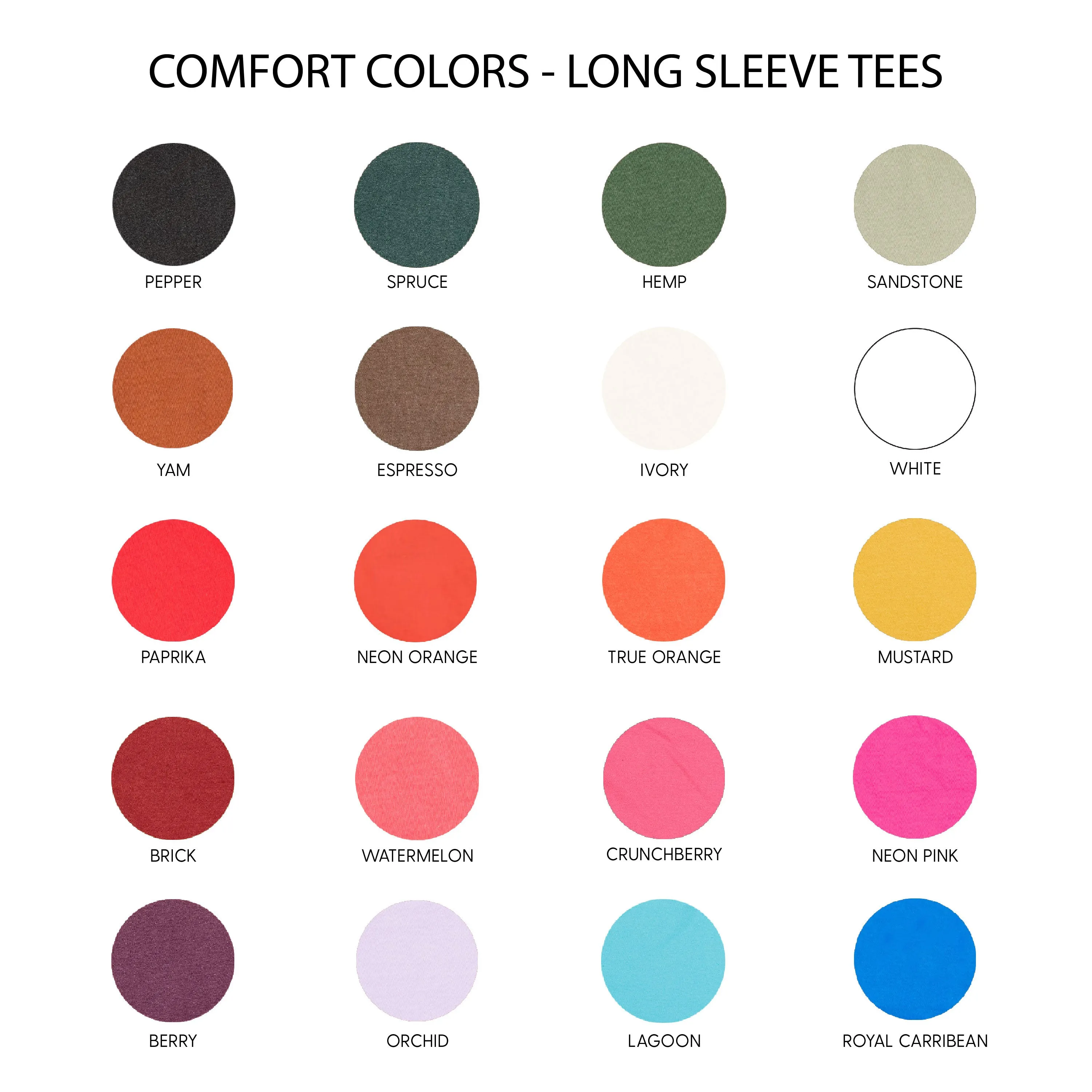 Block Font Checkers - MAMA - LONG SLEEVE COMFORT COLORS TEE