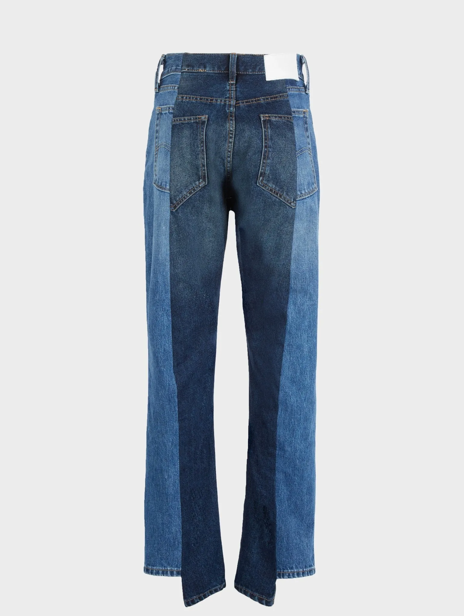 Boyfriend Jean Mid/Dark Blue