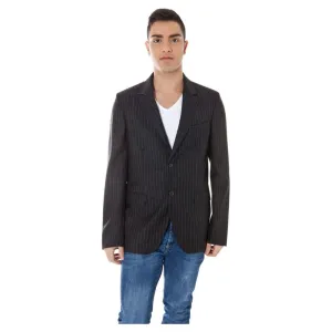 Calvin Klein Sleek Wool Blend Designer Jacket