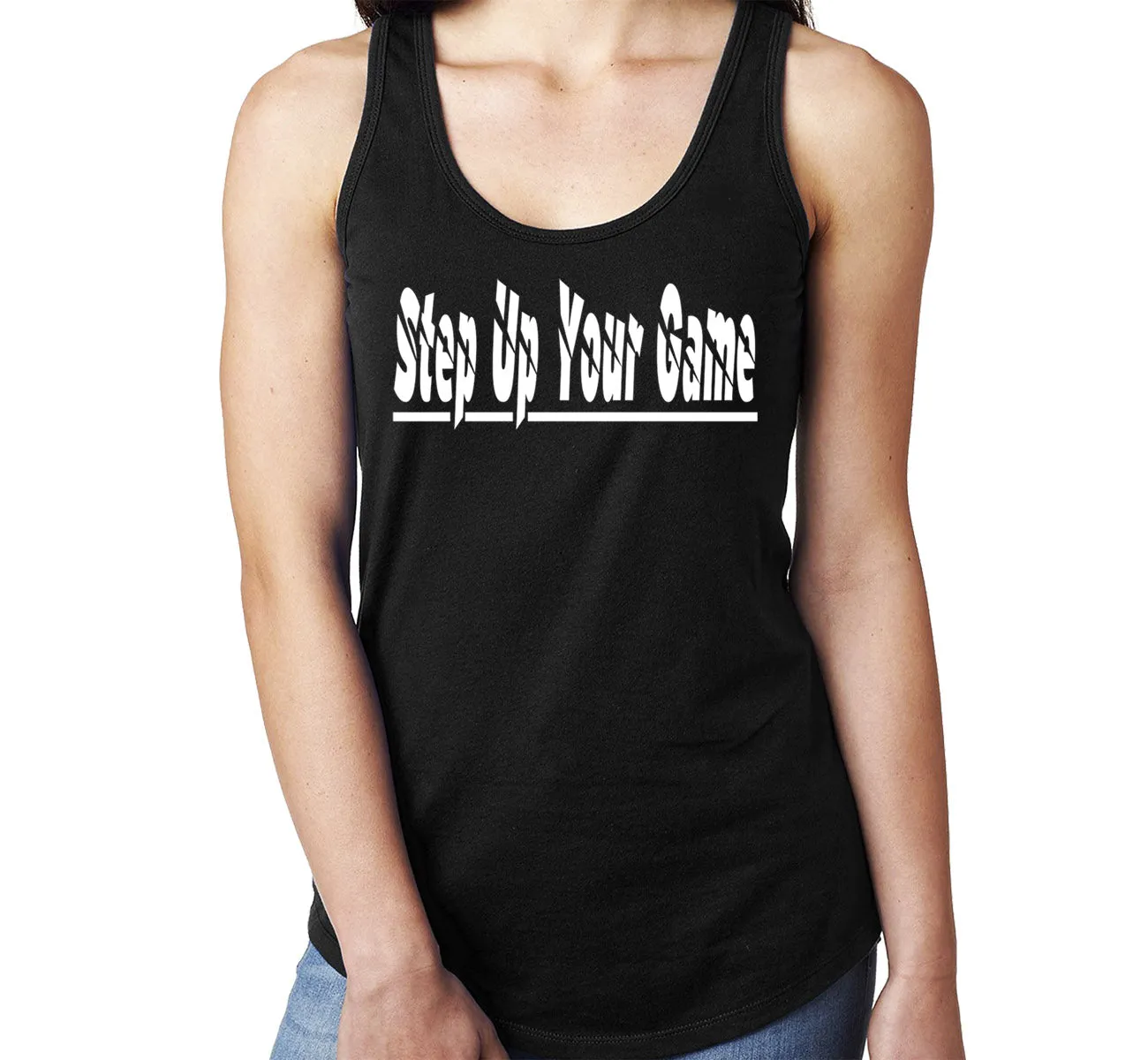 ltt- Step Up Your Game Ladies Tank Tops