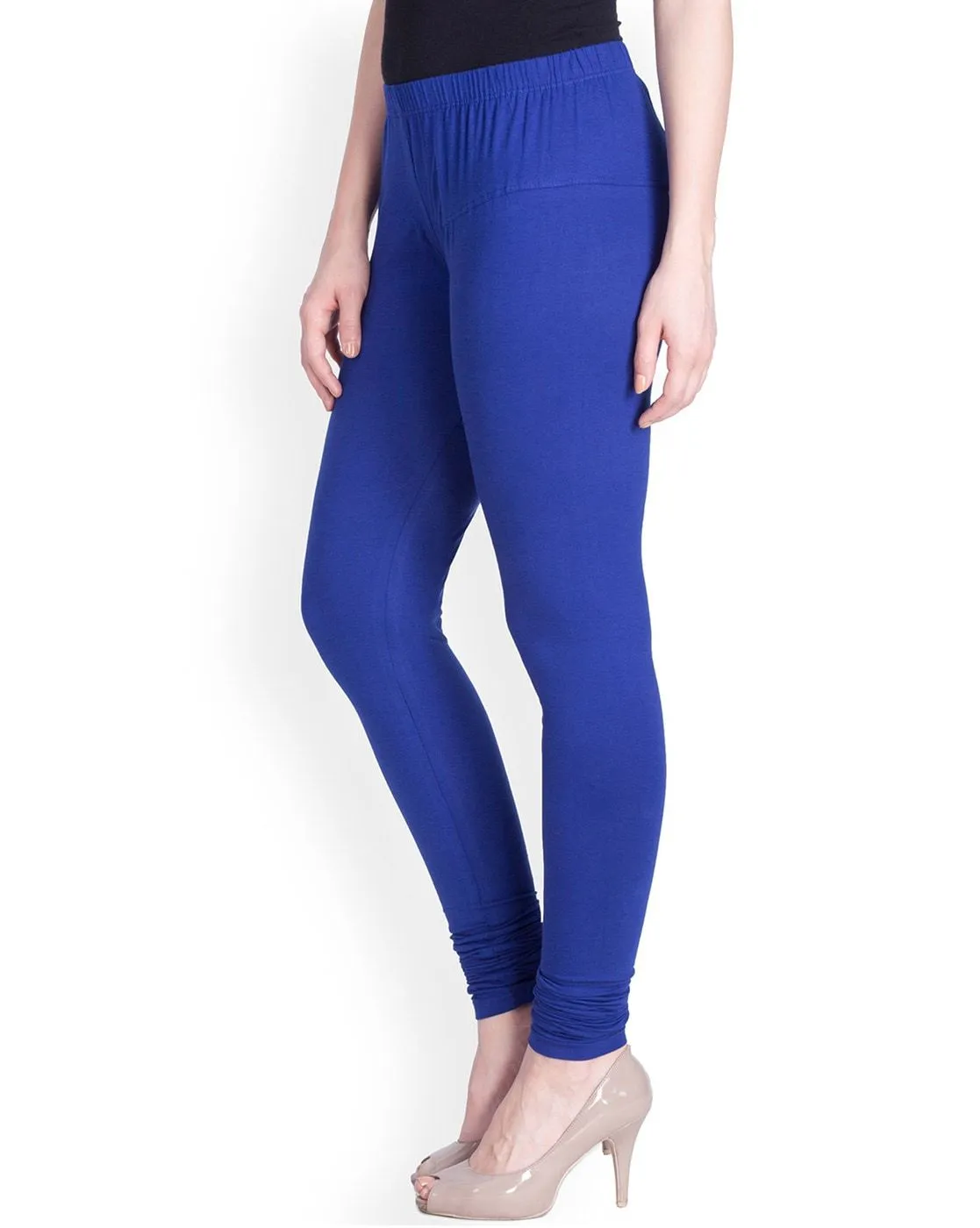 Lux Lyra Dark Blue Churidar Leggings free Size for Ladies