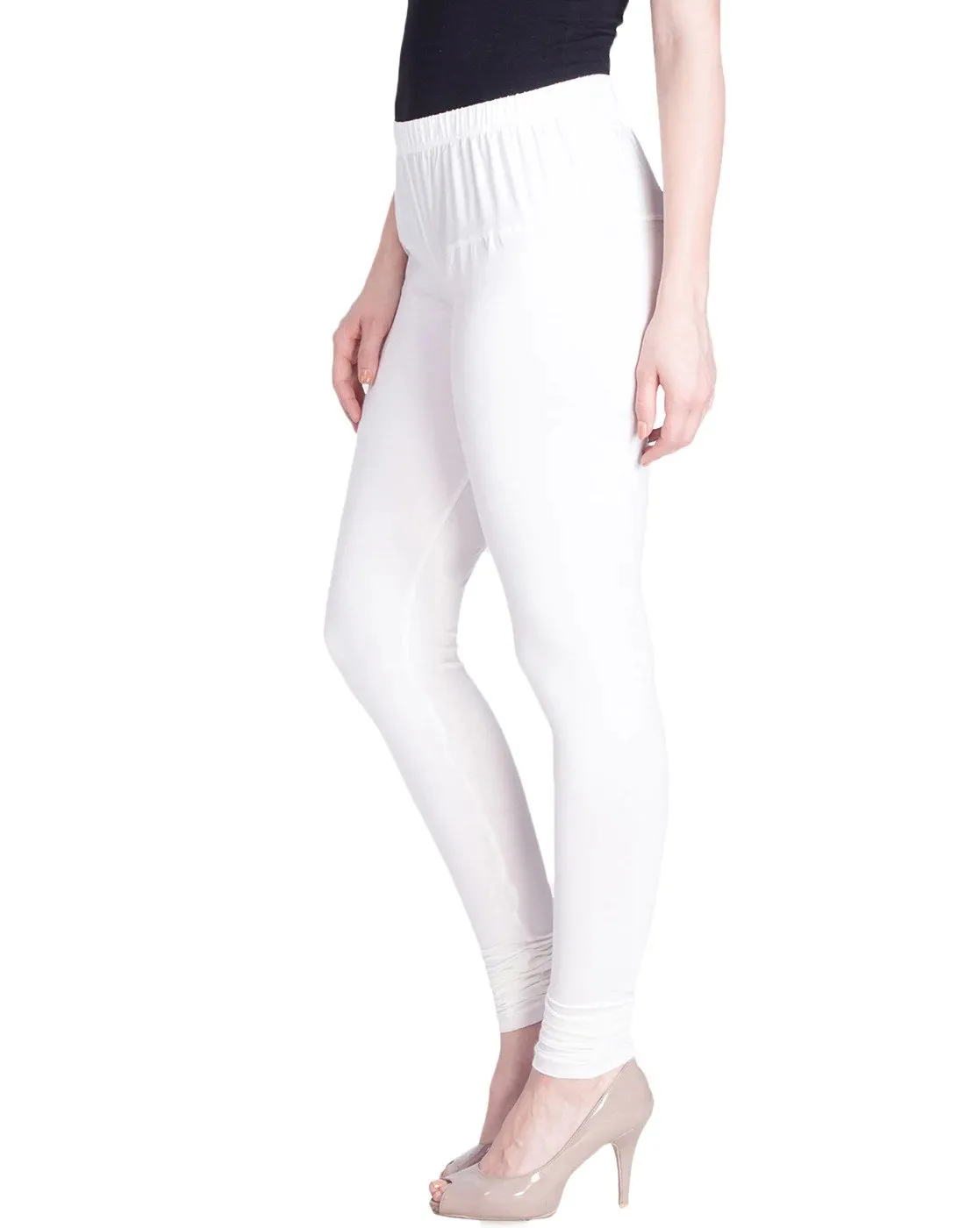 Lux Lyra White Churidar Leggings free Size for Girls