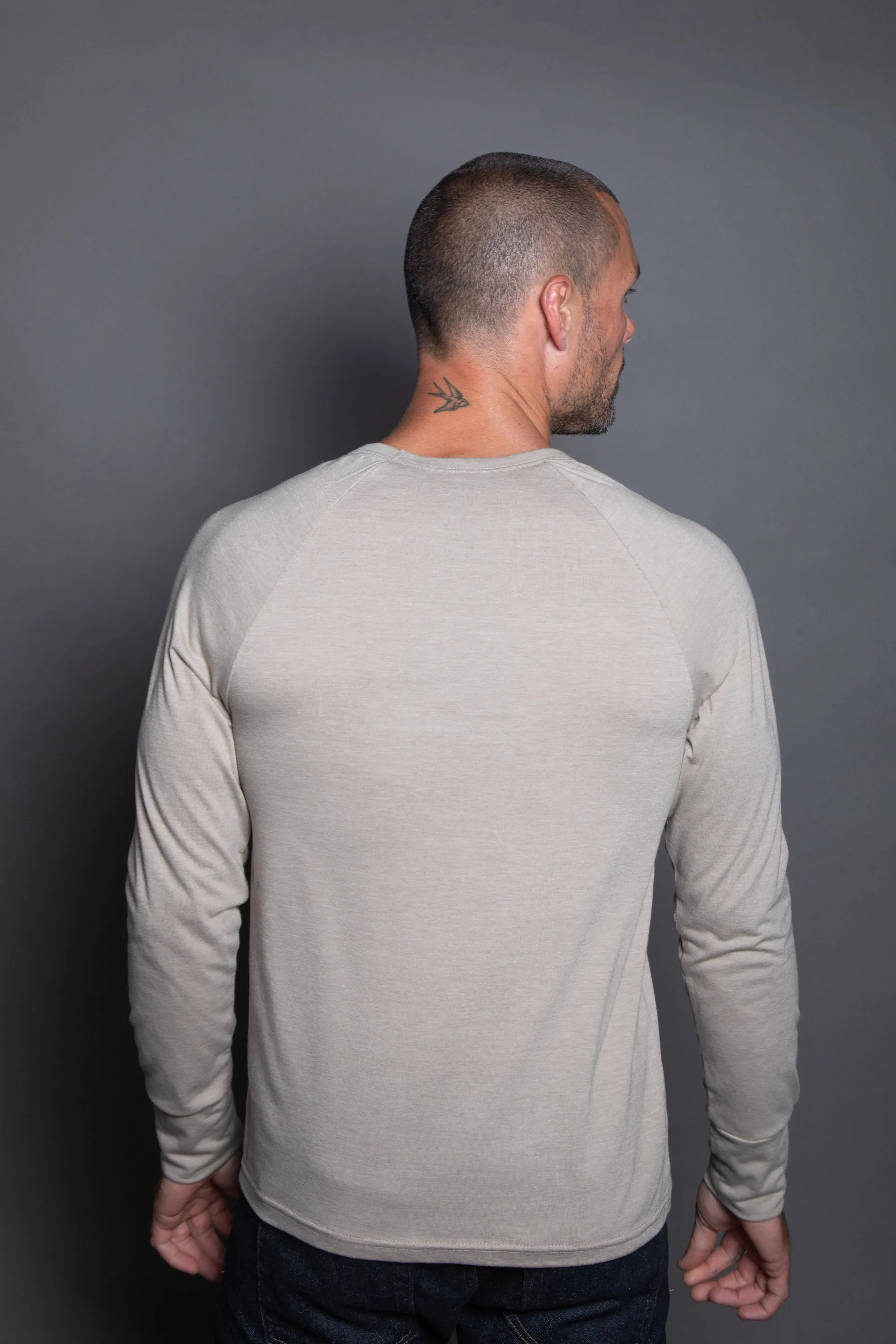 Men's Cameron Tri-Blend Long Sleeve Tee