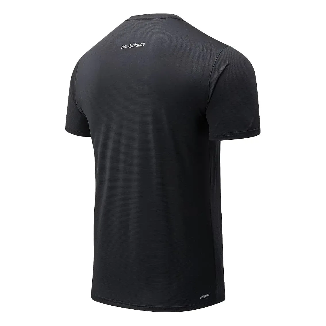 Mens New Balance Accelerate Short Sleeve - Black