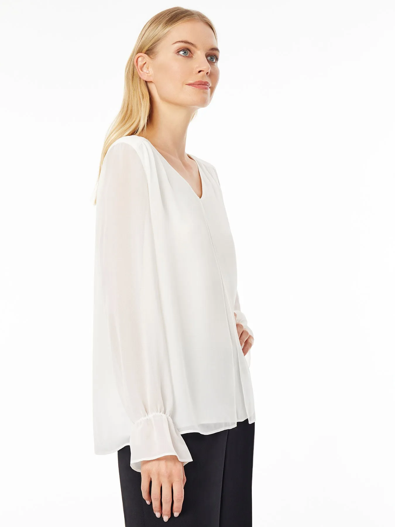 Plus Skye Blouse, Classic Drape