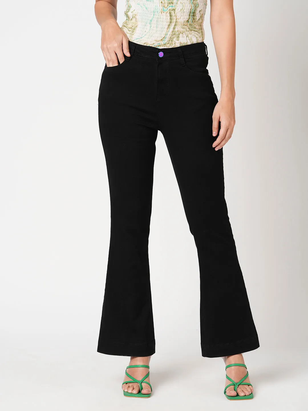 Women High-Rise Flare Jeans