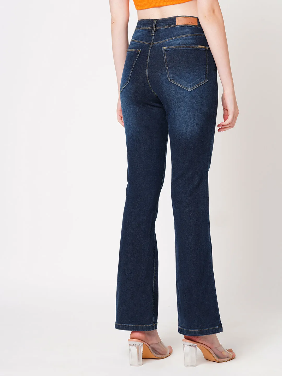 Women High-Rise Flare Jeans