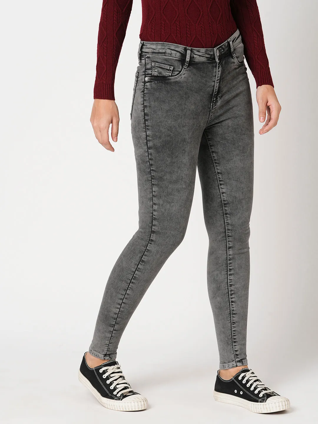 Women High-Rise Skinny Fit Jeans